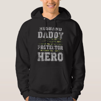 Moletom Mens Soldier Pai Protetor Contra Heróis