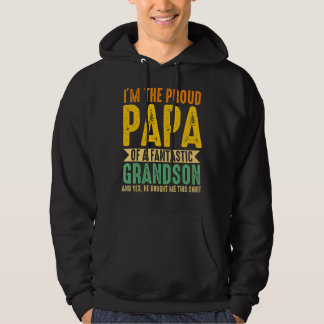 Moletom Mens, sou o Pai Orgulhoso de um Avô Fantástico Gr