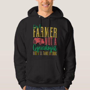 Moletom Mens Sou Um Agricultor Não Um Ginecologista, Mas T