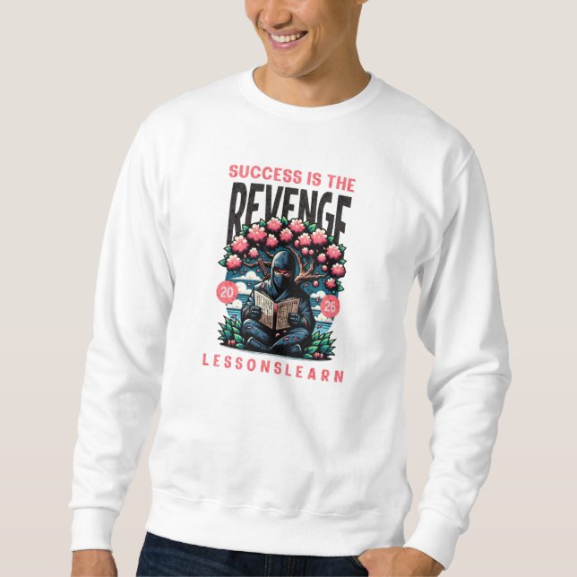 MOLETOM MEN'S SUCCESS REVENGE LESSONS LEARN SWEATSHIRT  (Frente)