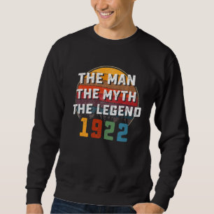 Moletom Mens The Man Myth Legend Vintage 2012 10th Birthda