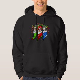 Moletom Mens Three Llama Em Sock Christmas Tee Llama Love