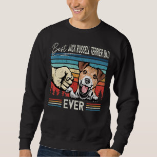 Moletom Mens Vintage Melhor Pai Jack Russell Terrier Para