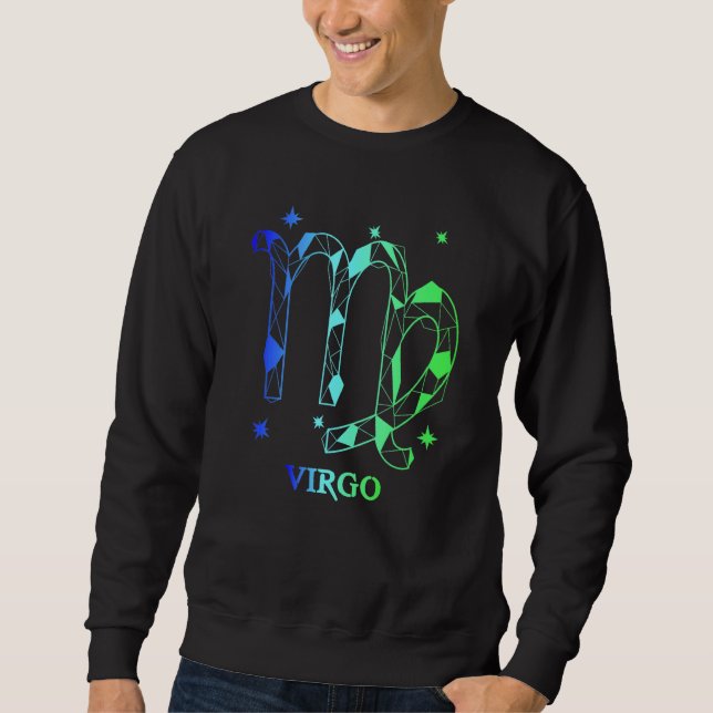Moletom Mens Virgo Zodiac 4 (Frente)