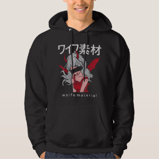 Moletom Mens Waifu Material Animação do Diabo Menina Japon