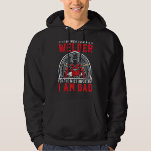 Moletom Mens Welder Para O Mais Importante Trabalhador De