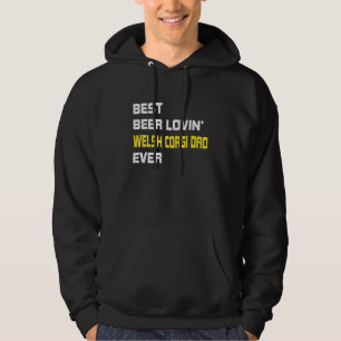 Moletom Mens Welsh Corgi Melhor Pai De Beer Loving Welsh C