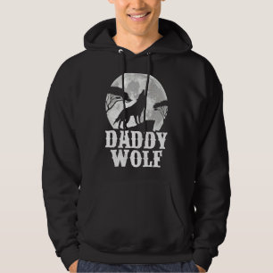 Moletom Mens Wolves Howling No Pai Da Lua Pai