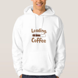 Moletom Men's / Youth Loading Coffee Hoodie – Funny Coffee