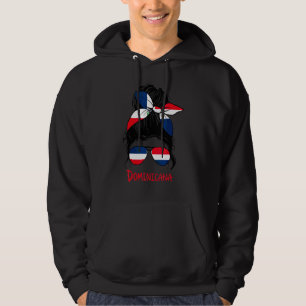 Moletom Mensageira Bun Hair Dominicana Dominicana