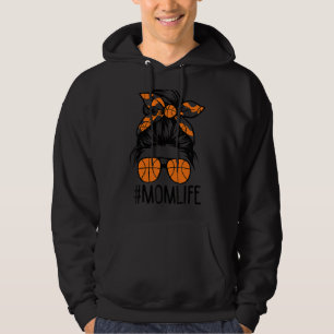 Moletom Mensageiro Mãe Vida Jogadora de Basquete Dia de as