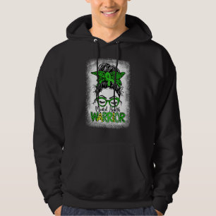 Moletom Mental Health Warrior Messer Bun Women Mental Heal