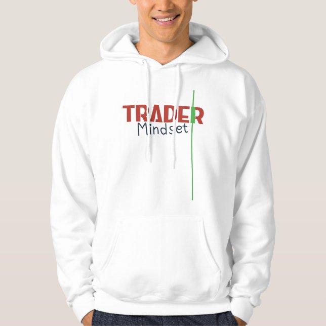Moletom Mentalidade do Trader – Negociação com Disciplina (Frente)