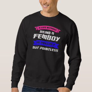 Moletom Mente Uma Vida Sem Ser Uma Femboy Coreia Do Sul
