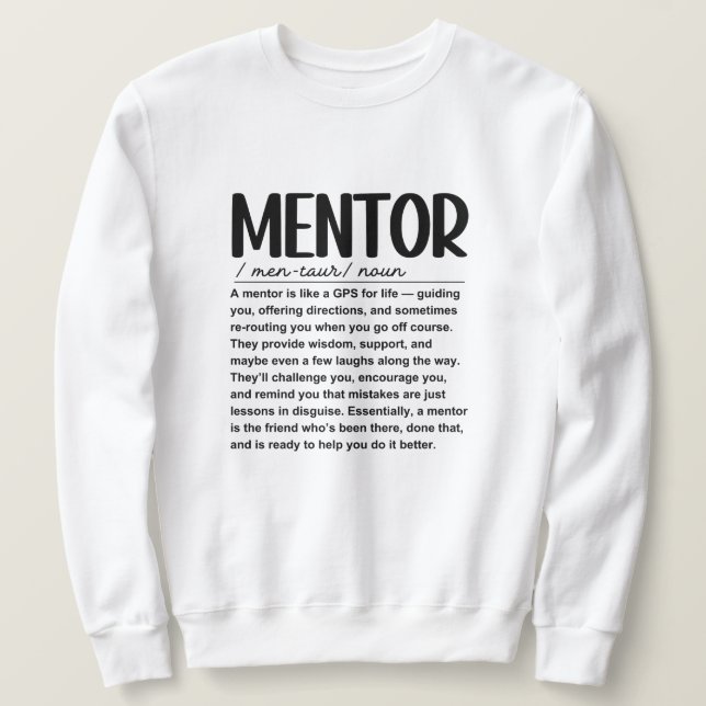 Moletom Mentor (Frente do Design)