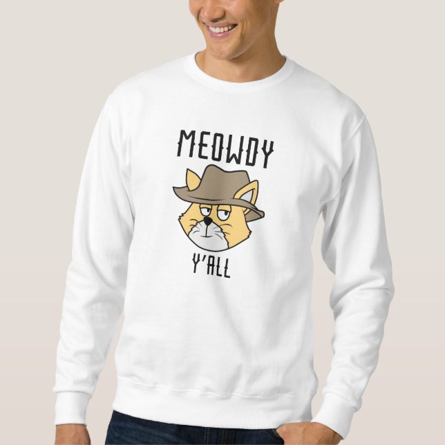 Moletom Meowdy Y'all (Frente)
