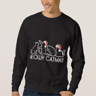 Moletom Meowy Catmas Cat Lover Xmas