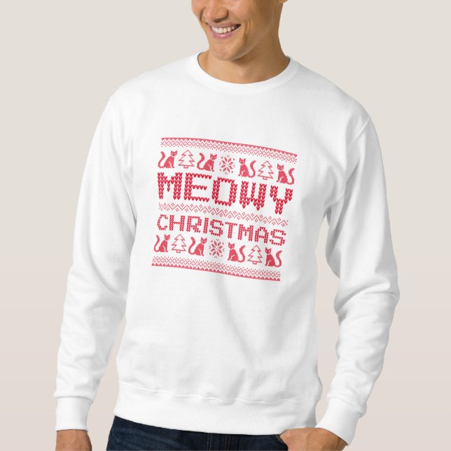 Moletom Meowy Christmas (Frente)