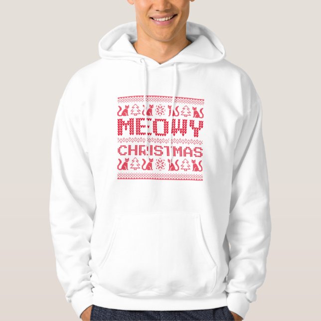 Moletom Meowy Christmas (Frente)