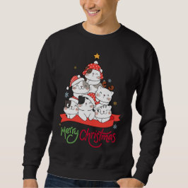 Moletom Meowy Christmas