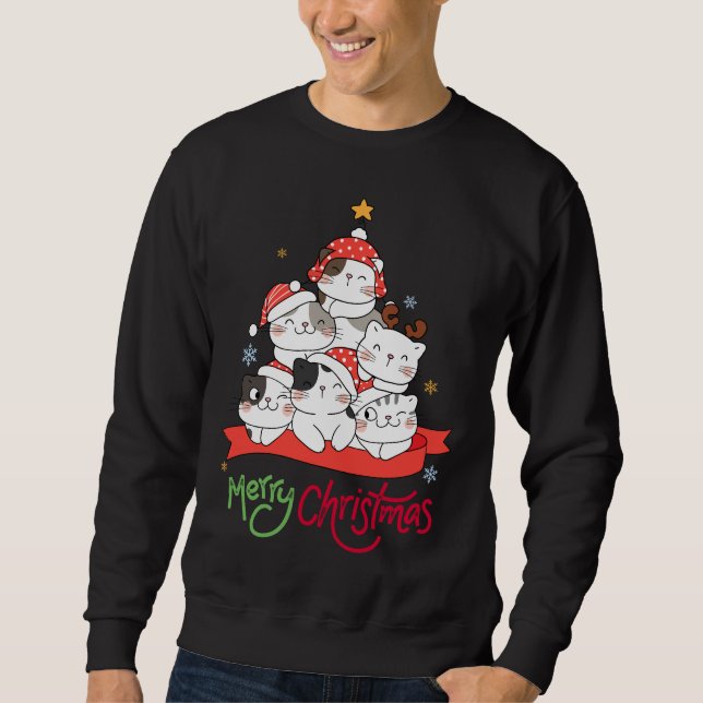 Moletom Meowy Christmas (Frente)