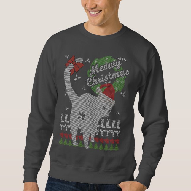 Moletom Meowy Christmas (Frente)