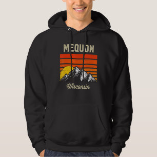 Moletom Mequon Wisconsin Retro City State Usa