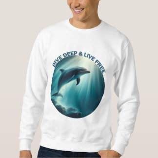 Moletom Mergulhe Dolphin Livre Ao Vivo