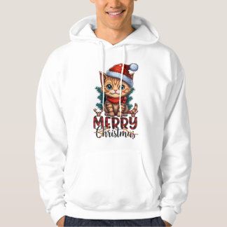 Moletom Merry Christmas Cat 2025