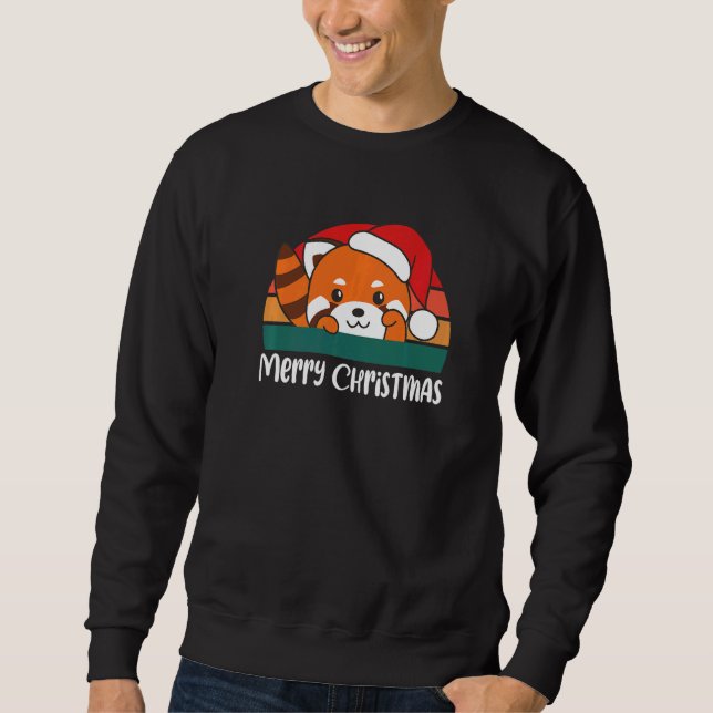 Moletom Merry Christmas  Red Panda Christmas (Frente)