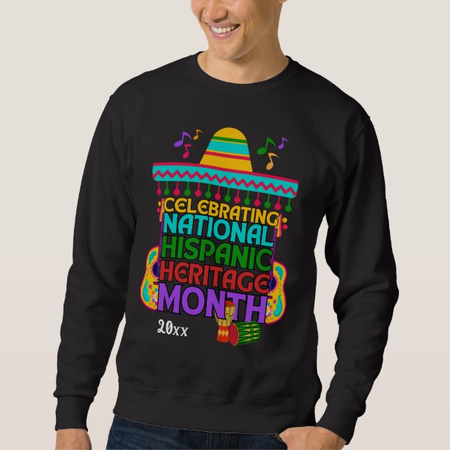 MOLETOM MÊS DA HERANÇA HISPÂNICA COLORIDO (Frente)