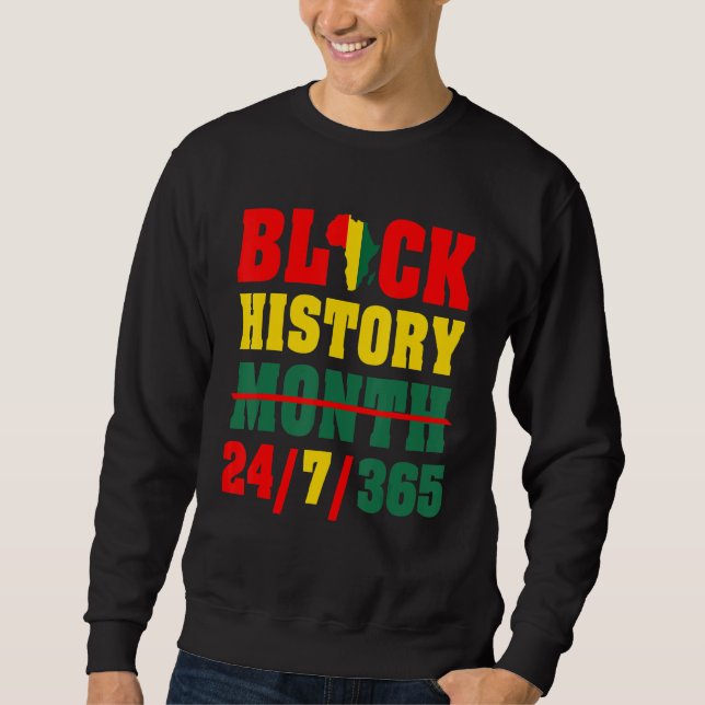 Moletom Mês da História Negra (Frente)