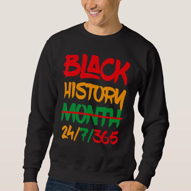 Moletom Mês da História Negra (Frente)