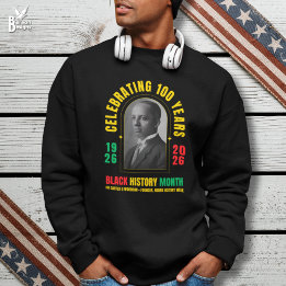 Moletom Mês da História Negra Centenário 100 Anos BHM