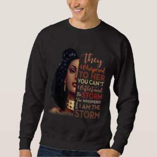 Moletom Mês da História Negra - Mulher Africana Afro Eu So