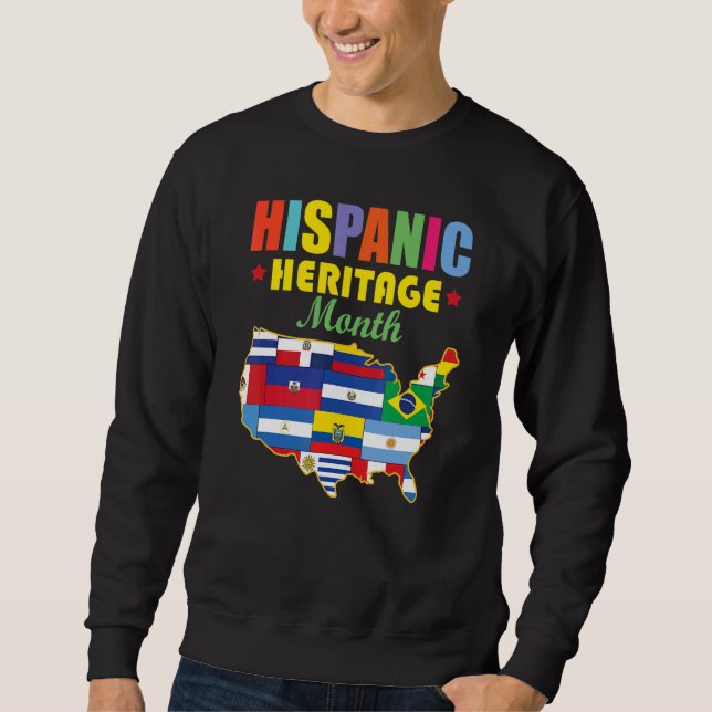 Moletom Mês Nacional da Herança Hispânica (Frente)