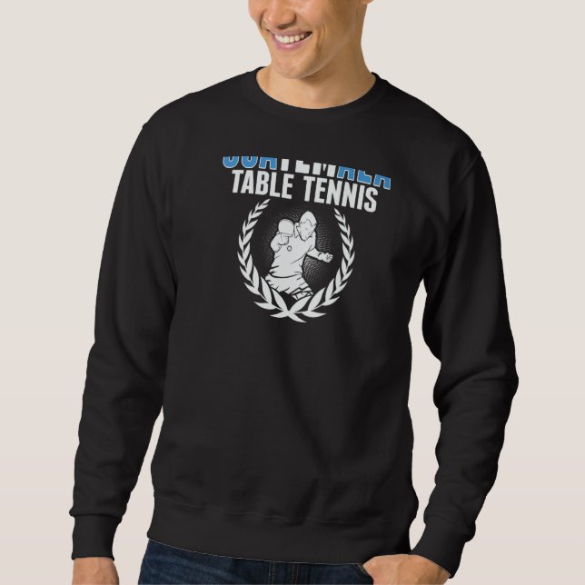 Moletom Mesa de Tênis da Guatemala  Apoio ao Ping Pong da  (Frente)