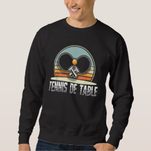 Moletom Mesa de Tênis de Mesa Ping Pong Raquete de Tênis d