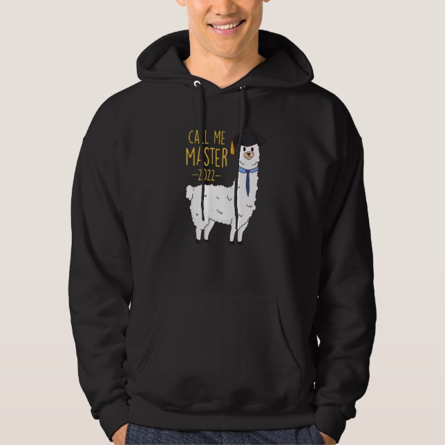 Moletom Mestrado Alpaca Me Chame Mestre 2022 (Frente)