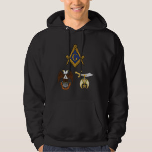 Moletom Mestre Mason 32.º Grau Shrine AASR Noble Masonic