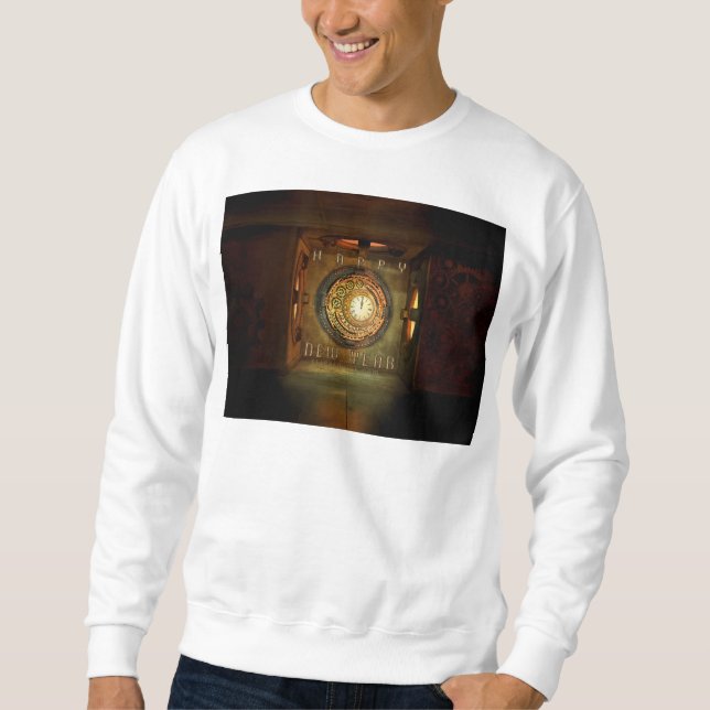 Moletom Meta de Ano Novo com tema steampunk da SlipperyJoe (Frente)