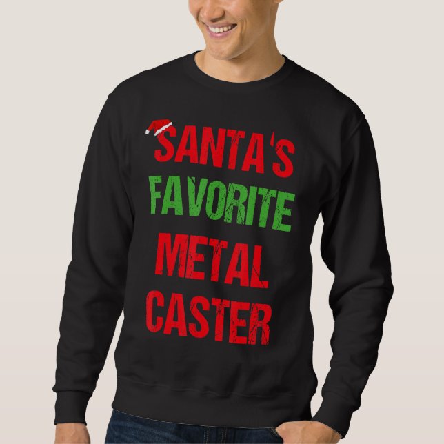 Moletom Metal Caster Funny Pajama Natal (Frente)