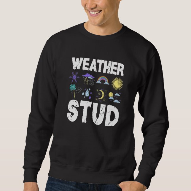 Moletom Meteador Meteorologista de Previsão de Tempo Meteo (Frente)