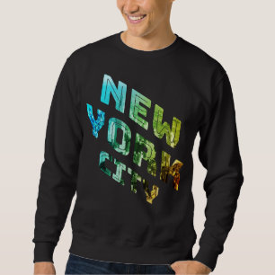 Moletom Metro de Manhattan Centro Skyline Nova Iorque NYC