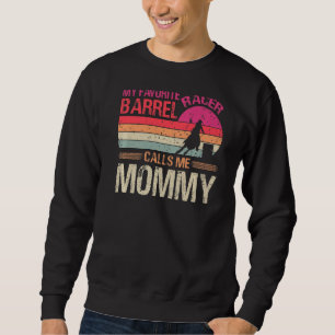 Moletom Meu Barrel Racer Favorito Me Chama De Vintagem De