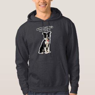 Moletom Meu Border Collie Está Colado Em Mim Amante de Cac