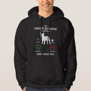 Moletom Meu Buldogue Francês Chama Engraçado Buldogue Fran