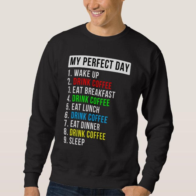 Moletom Meu café perfeito (Frente)