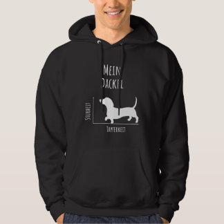 Moletom Meu Dachshund Stubbornness Bravery Doce Dachshund
