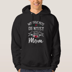 Moletom Meu Dentista Favorito Me Chama Mãe Flores Mães D